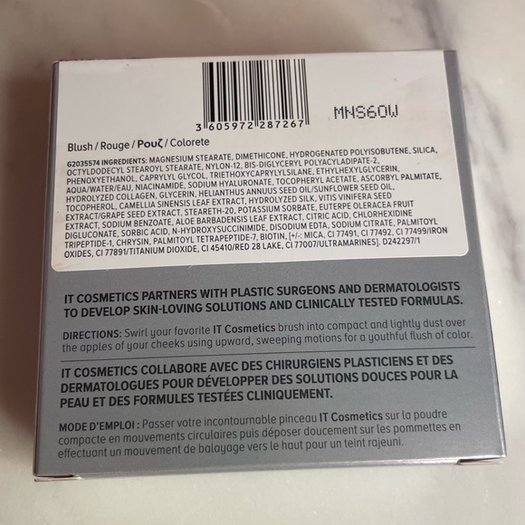 It Cosmetics - BYE BYE PORES BLUSH in Love (Natural Soft Pink) - NIB - Picture 4 of 12